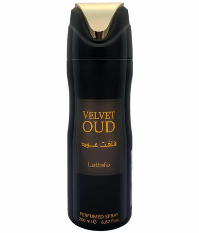 Lattafa Velvet Oud Perfumed Body Spray 200ml