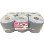 TisSofty Blue Centrefeed Paper Tissue 6 Roll Pack