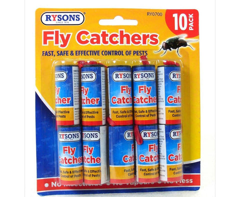 Rysons Fly Catchers - 10 pack