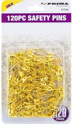Prima 120 Safety Pin - Gold