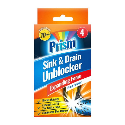 Prism Sink Drain Cleaning Powder 4x25g
