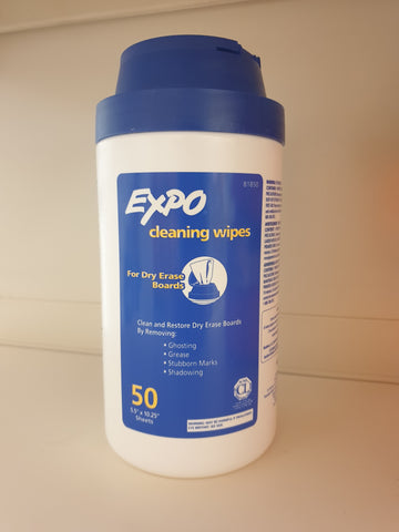 EXPO Cleaning Wipes - 50 Sheets