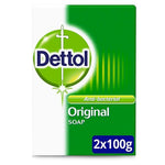 Dettol Antibacterial Original Soap 2 x 100g Twin Pack