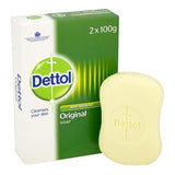Dettol Antibacterial Original Soap 2 x 100g Twin Pack