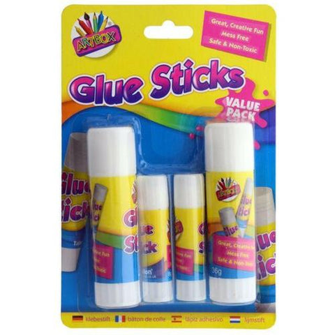 Artbox Glue Sticks 4 Value Pack
