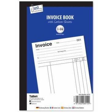 Invoice Book with Carbon Sheets Full Size