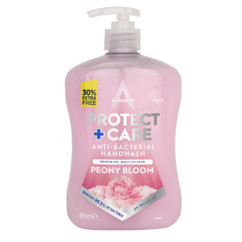 Astonish Antibacterial Handwash Peony Bloom 650ml