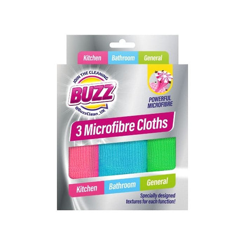 Microfibre Cloths 3 Pack