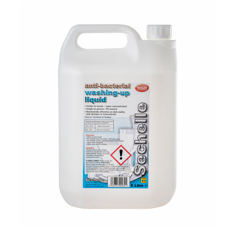Sechelle Anti-Bacterial Washing Up Liquid 5L