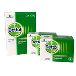 Dettol Antibacterial Original Soap 2 x 100g Twin Pack