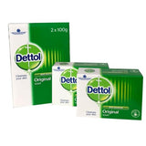 Dettol Antibacterial Original Soap 2 x 100g Twin Pack