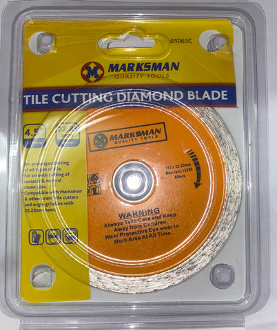 Marksman Tile Cutting Diamond Blade