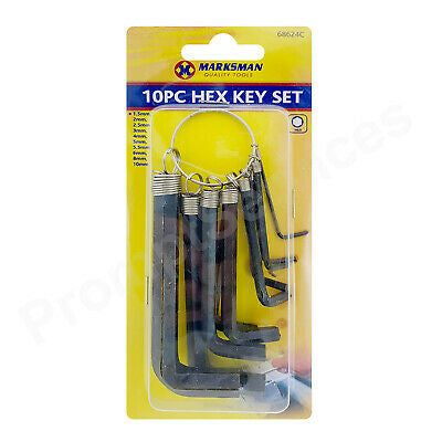 Marksman 10pc Hex Key Set
