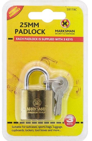 Marksman 25mm Padlock