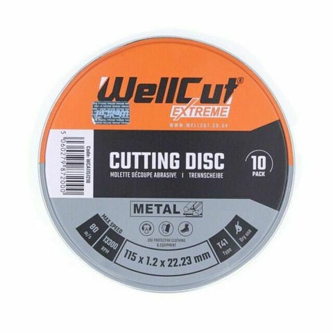 Wellcut Cutting Disc 10 Pack